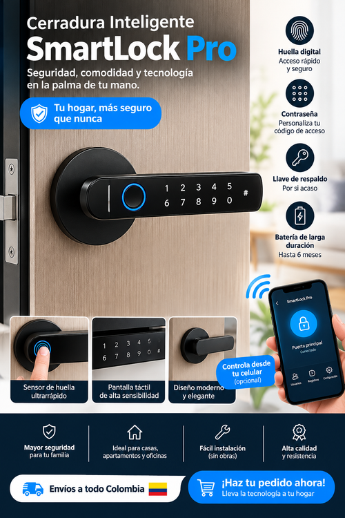 Cerradura Inteligente (Smart Lock-F7)